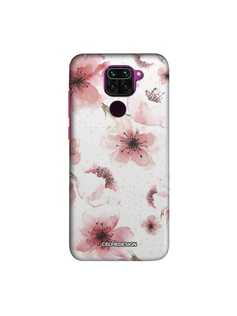 

macmerise White & Pink Peach Pastels Xiaomi Redmi Note 9 Back Cover