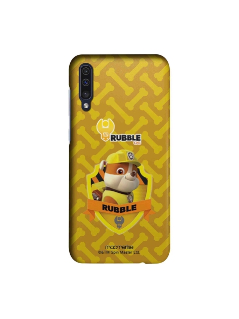 

macmerise Green & Brown Cartoon Characters Rubble Paw Patrol Samsung Galaxy A50S Mobile Back Case