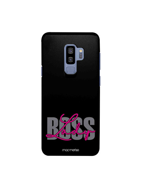 

macmerise Black & Grey Macmerise Illustrations Boss Lady Bold Samsung Galaxy S9 Plus Back Case