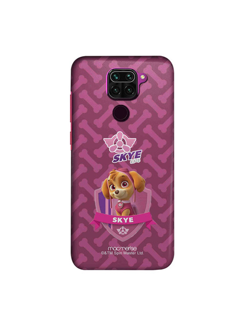 

macmerise Pink & Purple Skye Paw Patrol Xiaomi Redmi Note 9 Back case
