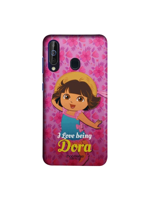 

macmerise Pink & Blue Lovely Dora Samsung Galaxy A60 Case