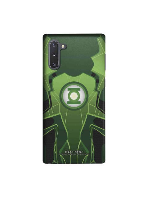 

macmerise Green & Black Suit Up Lantern Samsung Galaxy Note 10 Back Case