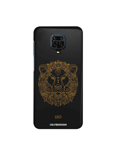 

macmerise Black & Yellow Leo Redmi Note 9 Pro Case
