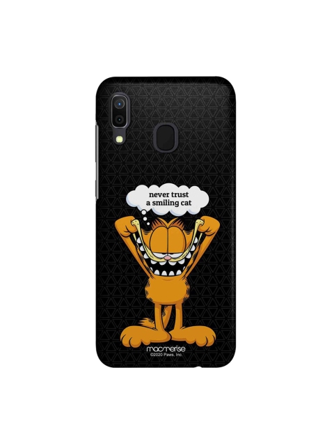 

macmerise Black & Orange Smiling Garfield Samsung Galaxy A30 Garfield Back Case