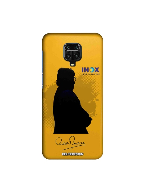 

macmerise Yellow & Black InoxBB Xiaomi Redmi Note 9 Pro Back Case