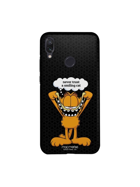 

macmerise Black & Yellow Smiling Garfield Xiaomi Redmi Note 7 Pro Back Cover