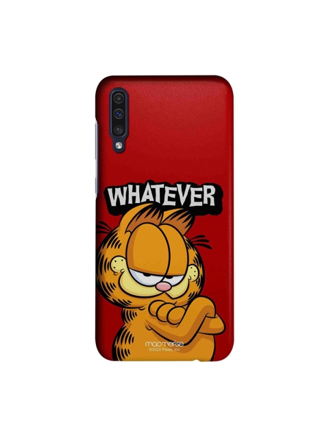 

macmerise Red & Orange Yeah Whatever Samsung A50s Garfield Back Case