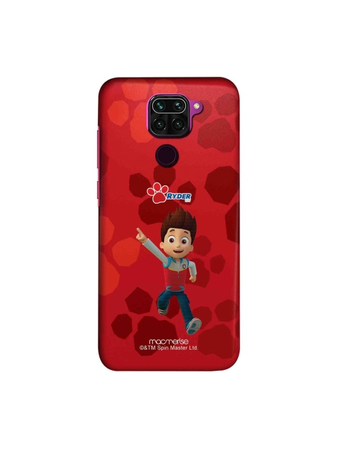 

macmerise Red & Brown Ryder Paw Patrol Xiaomi Redmi Note 9 Back Cover