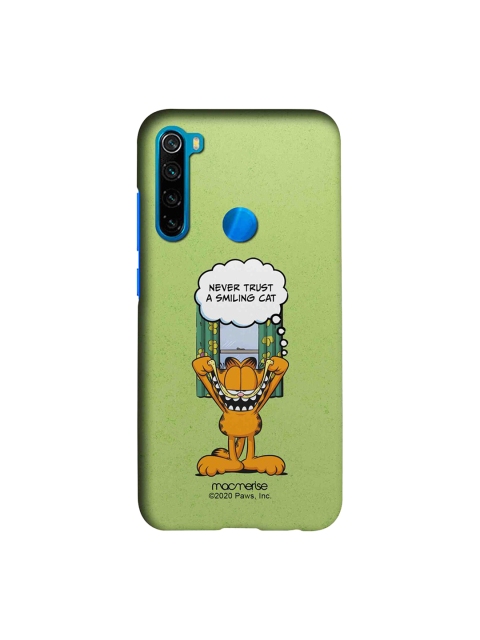 

macmerise Green & Orange Keep Smiling Xiaomi Redmi Note 8 Back Cover