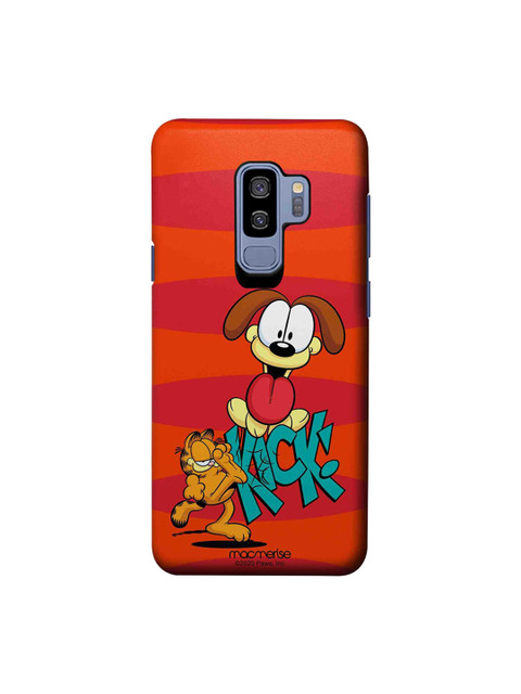 

macmerise Red & White Garfield Kick To Odie Samsung Galaxy S9 Plus Case