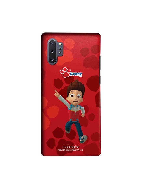 

macmerise Red & Beige Cartoon Characters Ryder Paw Patrol Samsung Galaxy Note10 Back Case