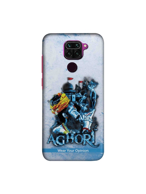 

macmerise White & Blue Aghori Xiaomi Redmi Note 9 Back Cover