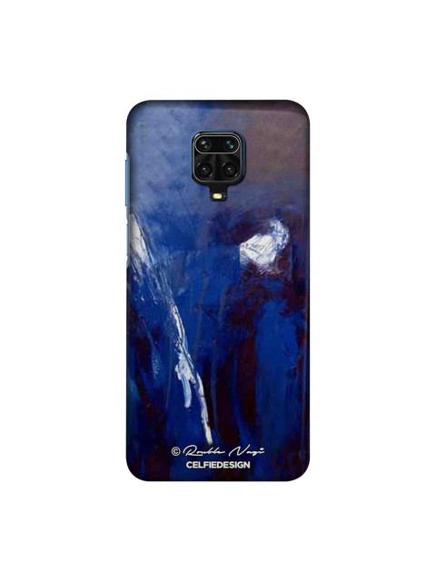 

macmerise Blue & Black Rainfall Xiaomi Redmi Note 9 Pro Max Back Cover