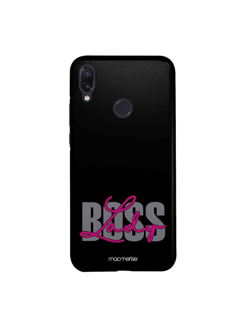 

macmerise Black & Pink Boss Lady Bold Xiaomi Redmi Note 7 Back Cover