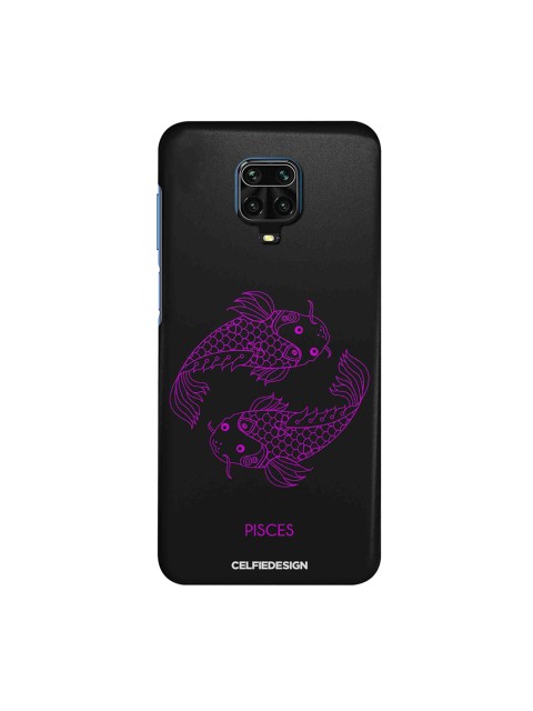 

macmerise Black & Purple Pisces Redmi Note 9 Pro Case