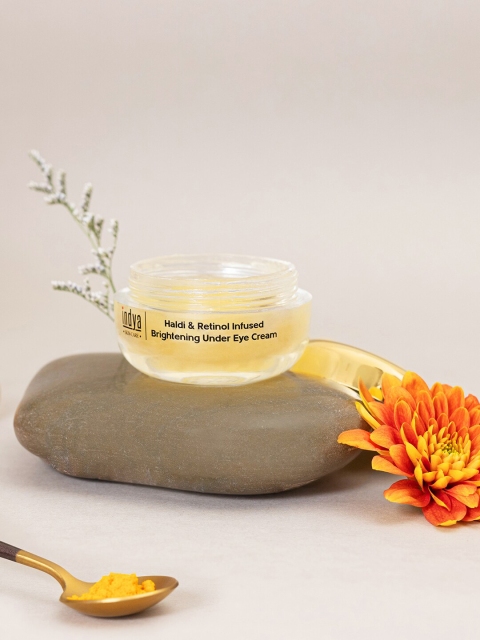 

INDYA Haldi & Retinol Infused Brightening Under Eye Cream, Yellow