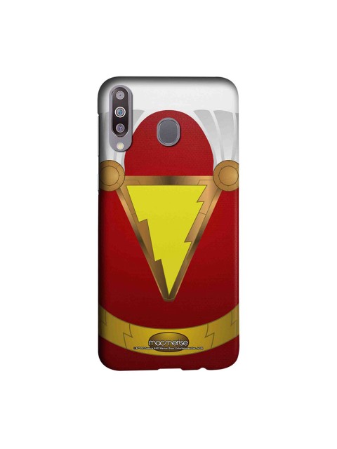 

macmerise Multicoloured Suit Up Shazam Samsung Galaxy M30 Back Case, Multi
