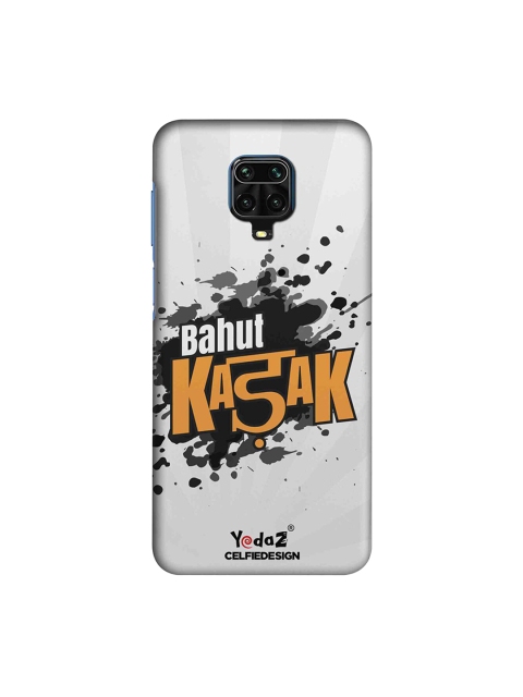 

macmerise Grey & White Bahut Kasak Redmi Note 9 Pro Back Case