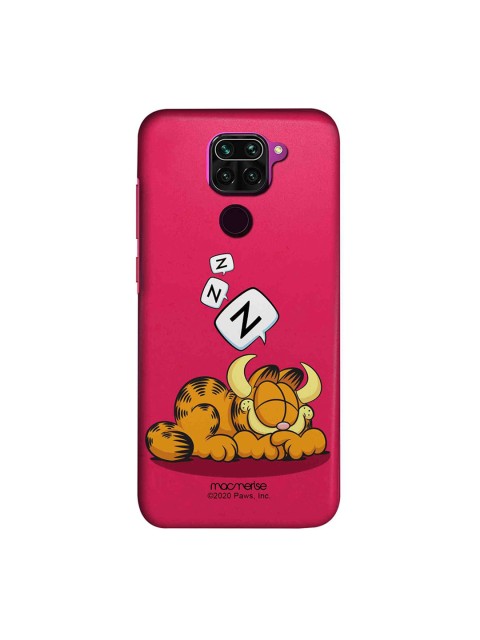 

macmerise Red & Yellow Sleepy Devil Redmi Note 9 Back case