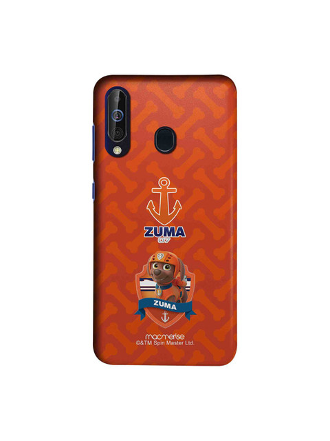 

macmerise Brown Cartoon Characters Zuma Paw Patrol Samsung Galaxy A60 Mobile Back Case