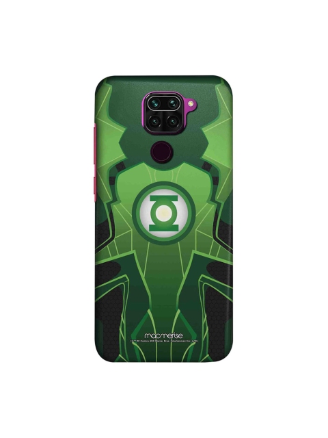 

macmerise Green & Black Suit Up Lantern Xiaomi Redmi Note 9 Back Case