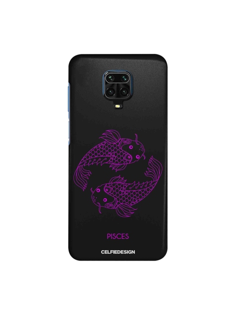 

macmerise Black & Purple Pisces Xiaomi Redmi Note 9 Pro Max Back Cover