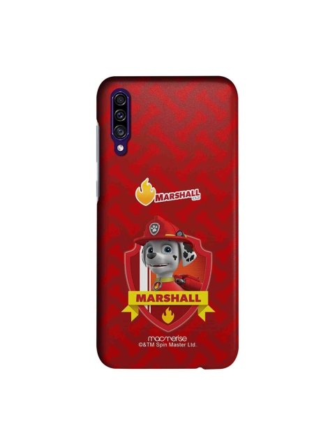 

macmerise Red & Yellow Marshall Paw Patrol Samsung Galaxy A30s Paw Patrol Back Case