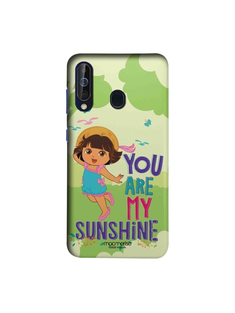 

macmerise Green & Purple My Sunshine Dora Samsung Galaxy M40 Back Case