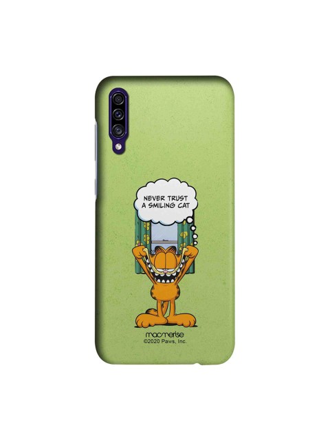 

Macmerise Green & Brown Never Trust A Smiling Cat Samsung Galaxy A30s Back Case