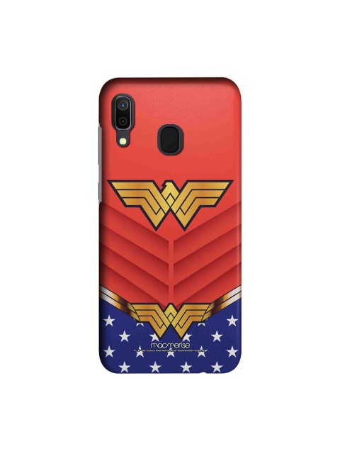 

macmerise Red & Blue Suit up Wonder Woman DC Comics Samsung Galaxy A30 Back Cover