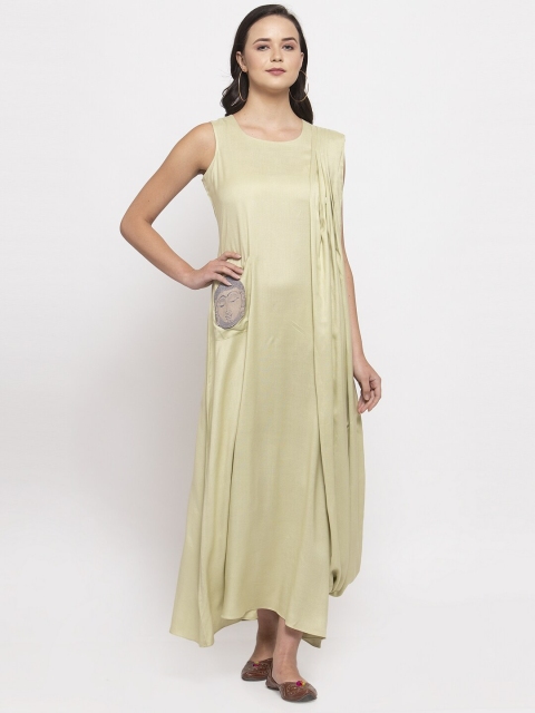 

DUGRI BE THE ONE Women Green Dress
