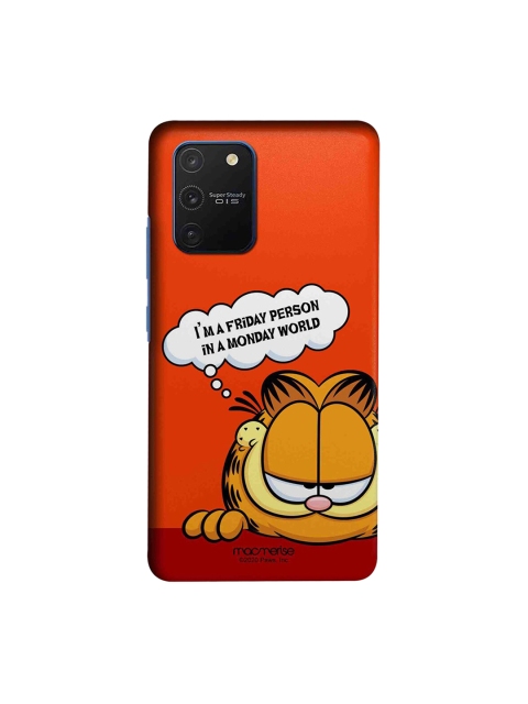 

macmerise Orange & Yellow Friday Garfield Samsung Galaxy S10 Lite Garfield Back Case