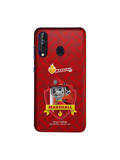 

macmerise Red & Yellow Cartoon Characters Marshall Paw Patrol Samsung Galaxy M40 Back Case