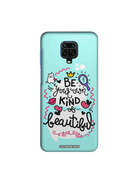 

macmerise Blue & White Be Your Own Kind Of Beautiful Xiaomi Redmi Note 9 Pro Back Cover