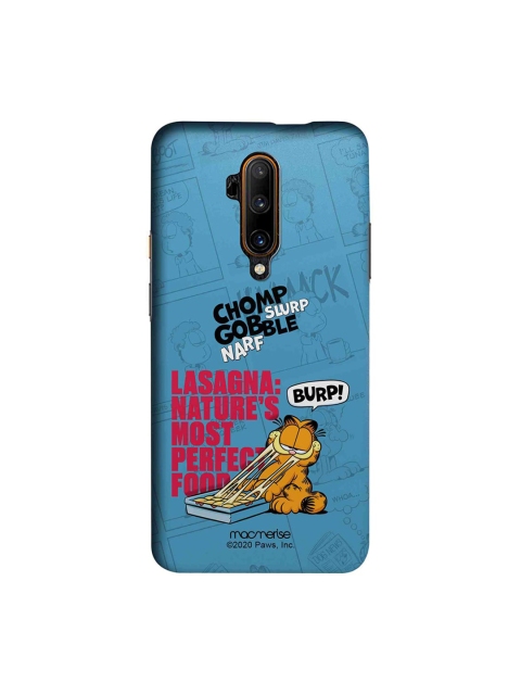 

macmerise Blue & Orange Perfect Food Printed OnePlus 7T Pro Back Case