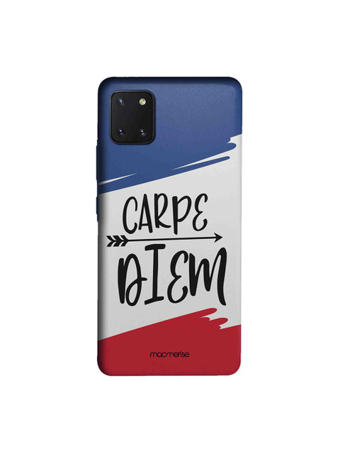 

macmerise Blue & White Carpe Diem Samsung Galaxy Note 10 Lite Mobile Back Case