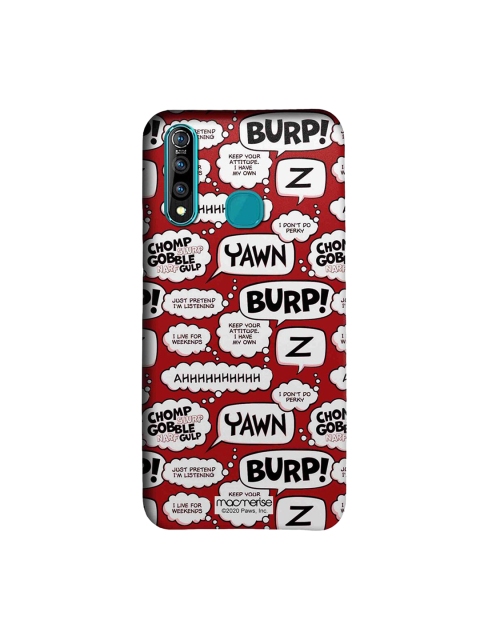 

macmerise Red & White Moods Of Garfield Vivo Z1 Pro Case