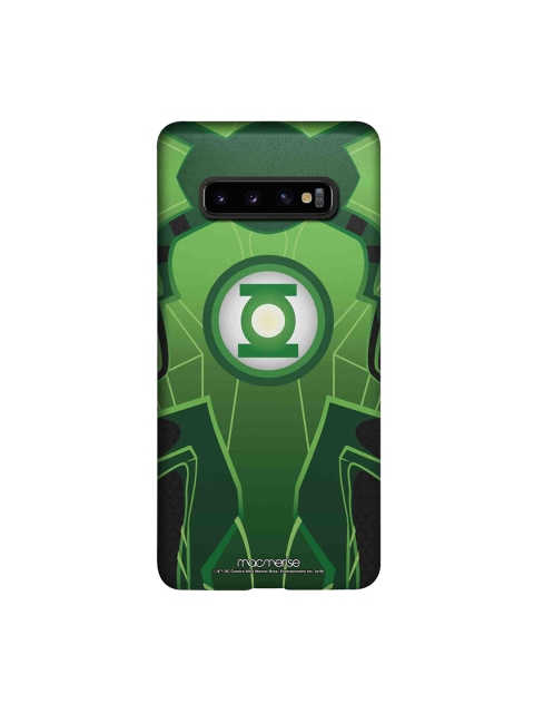 

macmerise Green & White Suit up Green Lantern Samsung Galaxy S10 Plus Back Cover