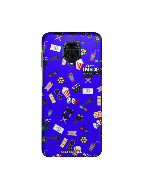 

macmerise Blue & Black INOX Love Cinema Redmi Note 9 Pro Case