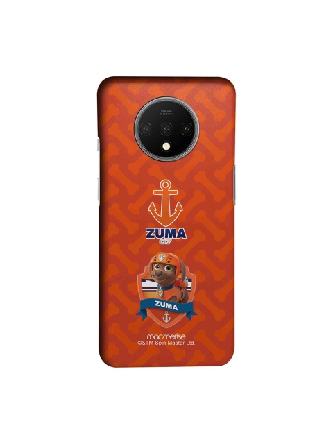 

macmerise Red & Orange Zuma Paw Patrol Printed OnePlus 7T Back Case