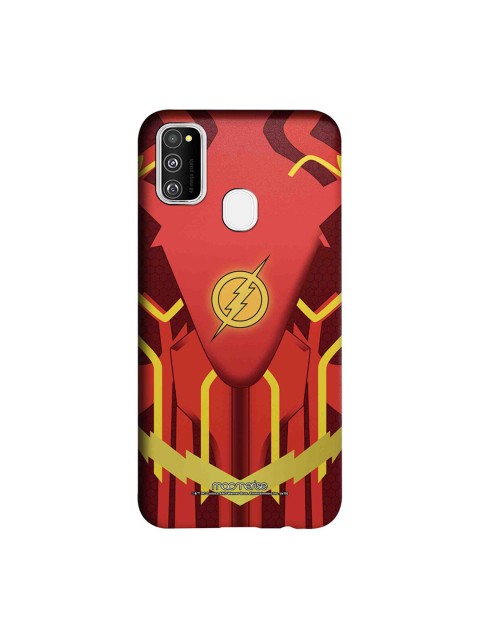 

macmerise Red & Yellow Suit Up Flash Samsung Galaxy M30S Back Case