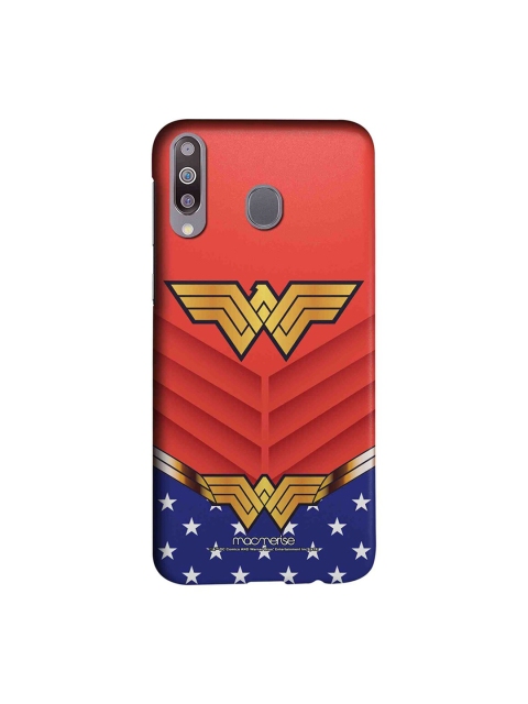 

macmerise Orange & Blue Suit Up Wonder Woman Samsung Galaxy M30 Back Case