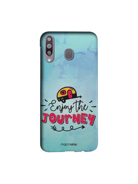 

macmerise Sea Green & Red Enjoy The Journey Samsung Galaxy M30 Back Case