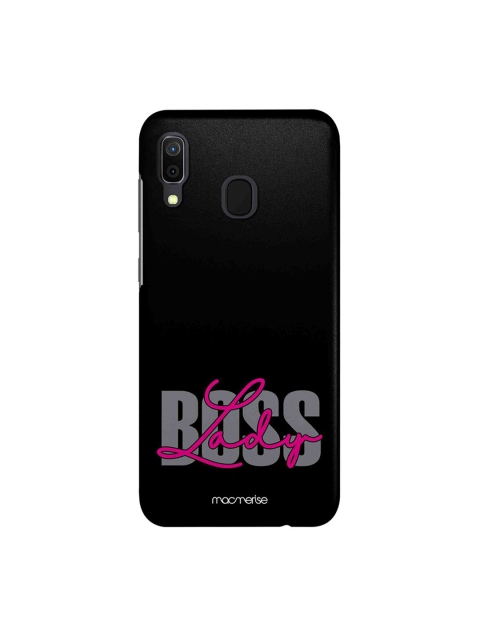 

macmerise Black & Pink Boss Lady Bold Samsung Galaxy A30 Back Case
