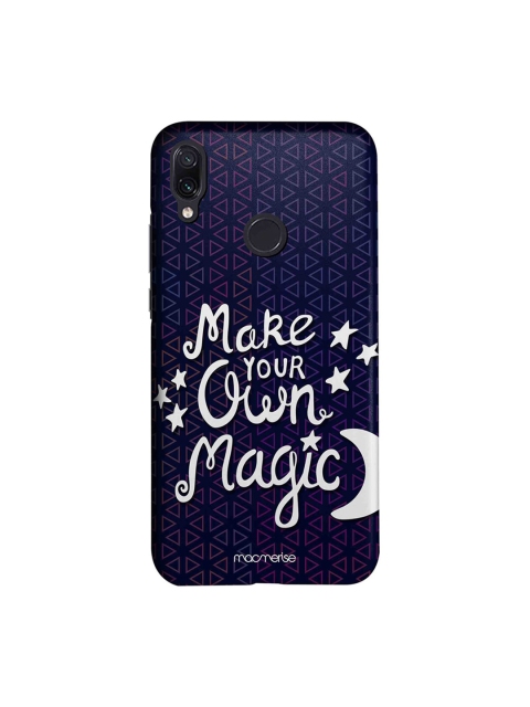 

macmerise Blue & White Make Your Magic Xiaomi Redmi Note 7 Macmerise Illustrations Back Case