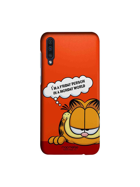 

macmerise Orange & Yellow Friday Garfield Samsung Galaxy A50s Back Cover