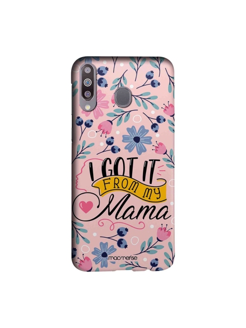 

macmerise Pink & Blue From My Mama Samsung Galaxy M30 Back Case