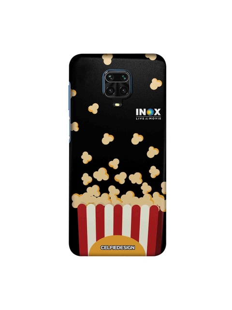 

macmerise Black & Red Popcorn Xiaomi Redmi Note 9 Pro Max Back Cover