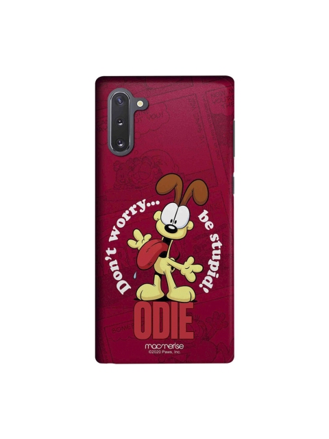 

macmerise Red & Yellow Odie Dont Worry Samsung Galaxy Note 10 Back Case