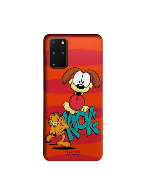

macmerise Red & Pink Kick To Odie Samsung Galaxy S20 Plus Back Case